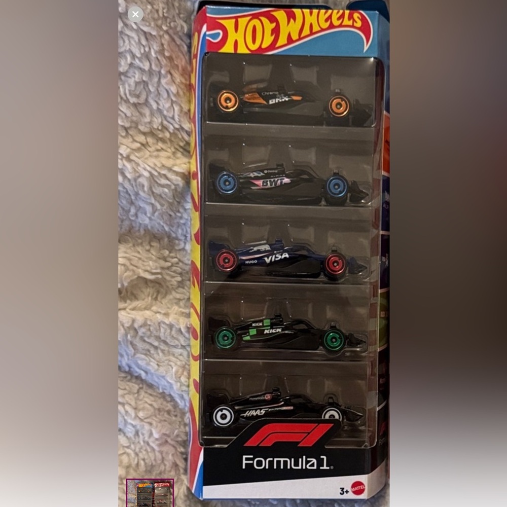 F1 HOT WHEELS SET